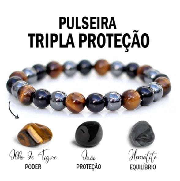 Pulseira Tripla Proteção