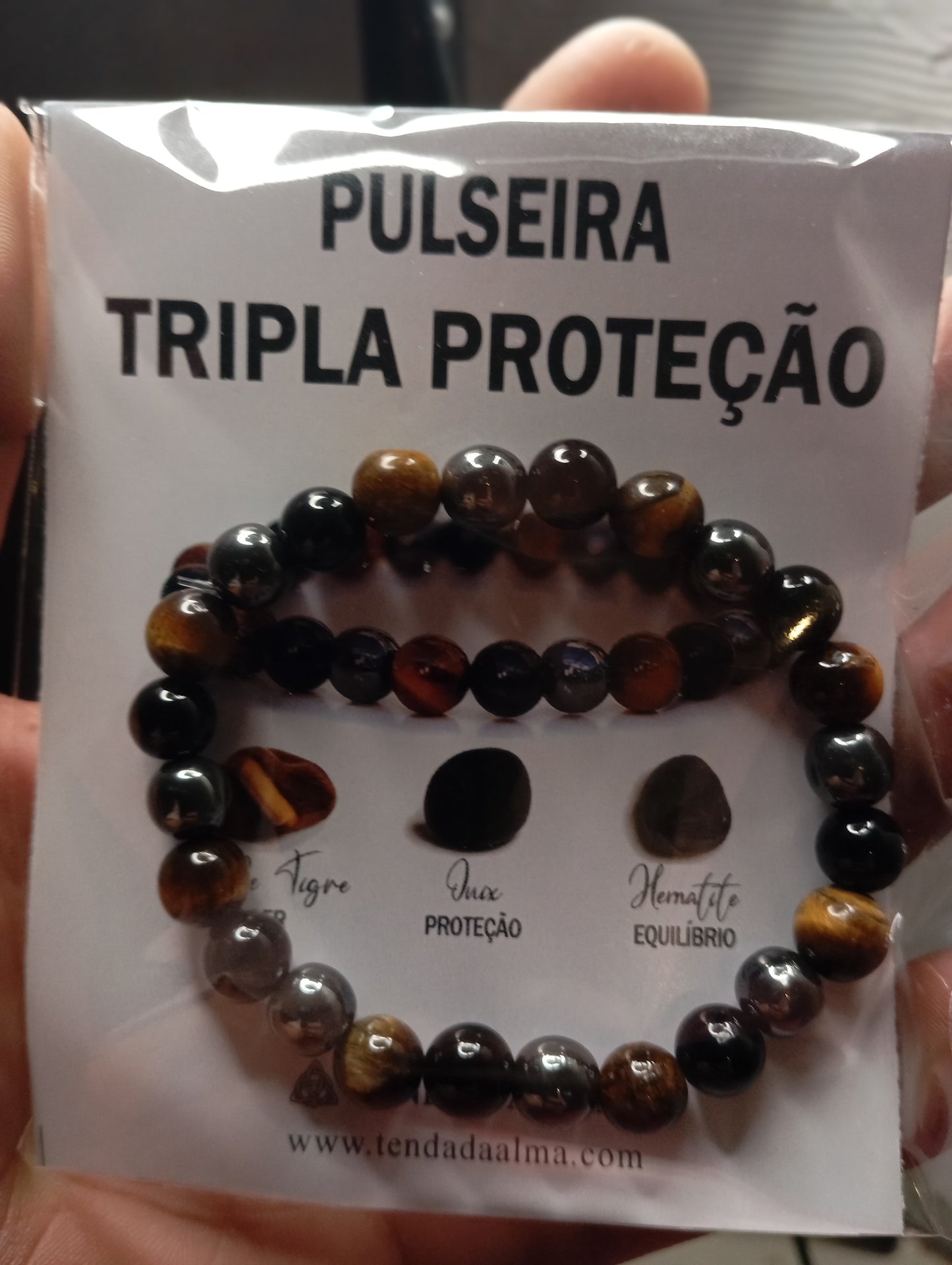 Pulseira Tripla Proteção